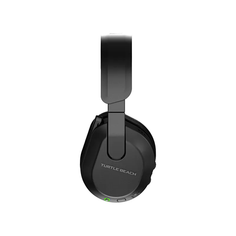 Turtle Beach Stealth 600 melnas bezvadu spēļu austiņas ar līdz pat 80 stundu akumulatoru, 50 mm skaļruņiem un Bluetooth priekš PC, PS5, PS4 un mobilajām ierīcēm