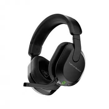 Turtle Beach Stealth 600 Melns PlayStation bezvadu spēļu austiņas ar līdz 80 stundu baterijas darbības laiku, 50 mm skaļruņiem un Bluetooth savienojumu PS5, PS4, PC un mobilajām ierīcēm