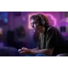 Turtle Beach Stealth 600 Melns PlayStation bezvadu spēļu austiņas ar līdz 80 stundu baterijas darbības laiku, 50 mm skaļruņiem un Bluetooth savienojumu PS5, PS4, PC un mobilajām ierīcēm