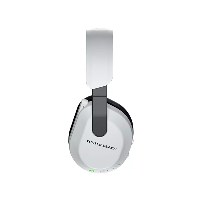 Turtle Beach Stealth 600 baltas PlayStation bezvadu spēļu austiņas ar līdz 80 stundu akumulatoru, 50 mm skaļruņiem un Bluetooth priekš PS5, PS4, PC un mobilajām ierīcēm