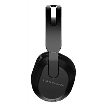 Turtle Beach Stealth 500 melnas bezvadu spēļu austiņas PlayStation ar līdz 40 stundu akumulatora darbību un Bluetooth savienojumu, piemērotas PS5, PS4, PC un mobilajām ierīcēm