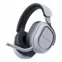 Turtle Beach Stealth 700 balta PlayStation bezvadu spēļu austiņas ar līdz 80 stundu baterijas darbības laiku, Bluetooth, diviem raidītājiem un 60 mm skaļruņiem, paredzētas PS5, PS4, PC un mobilajām ierīcēm