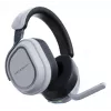 Turtle Beach Stealth 700 balta PlayStation bezvadu spēļu austiņas ar līdz 80 stundu baterijas darbības laiku, Bluetooth, diviem raidītājiem un 60 mm skaļruņiem, paredzētas PS5, PS4, PC un mobilajām ierīcēm