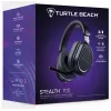 Turtle Beach Stealth 700 melna datora bezvadu spēļu austiņa ar līdz 80 stundu bateriju, Bluetooth, diviem raidītājiem un 60 mm skaļruņiem datoram, PS5, PS4 un mobilajām ierīcēm
