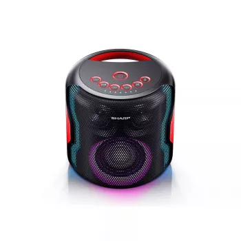 Sharp PS-921 pārnēsājams/ballīšu skaļrunis 2.1 pārnēsājama skaļruņu sistēma Melna