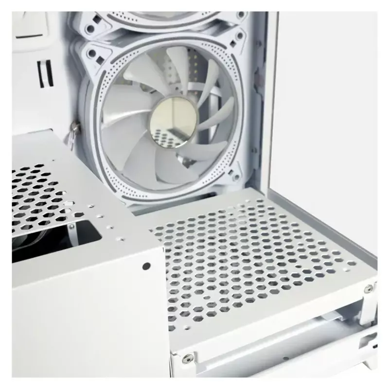 PC Case LC-Power LC-715W-ON Midi Tower balta