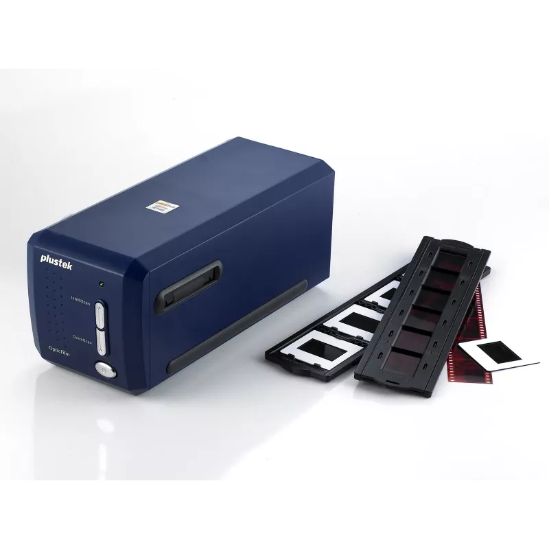Plustek OpticFilm 8100 Filmu/diapozitīvu skeneris 7200 x 7200 DPI Zils