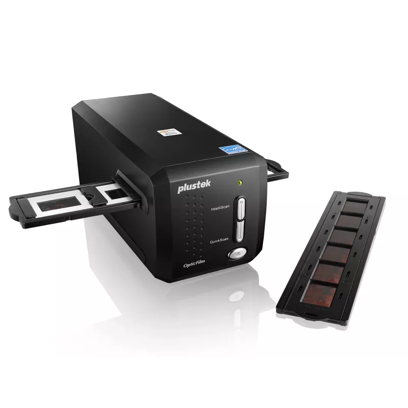 Plustek OpticFilm 8200i Ai Filmu/diapozitīvu skeneris 7200 x 7200 DPI Melns