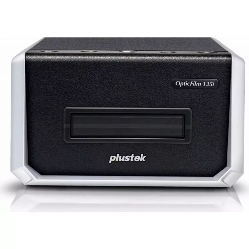 Plustek OpticFilm 135i Filmu/diapozitīvu skeneris 7200 x 7200 DPI Melns, Sudraba