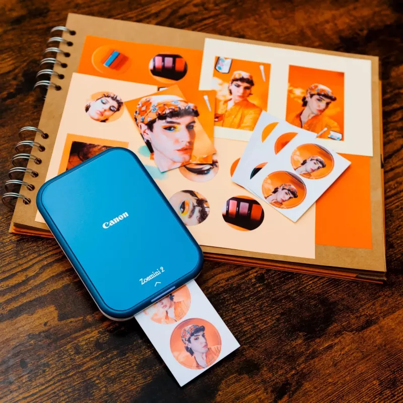 Canon Zoemini 2 foto printeris ZINK (Zero ink) 313 x 500 DPI 2 collas x 3 collas (5x7,6 cm)