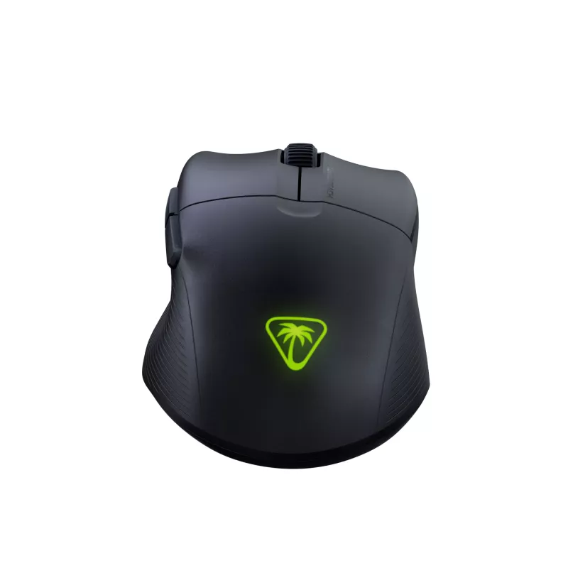 Turtle Beach Pure Air Melns - Īpaši viegla bezvadu ergonomiska RGB spēļu pele, 26K DPI optiskais sensors, 125 stundas baterija, RGB apgaismojums