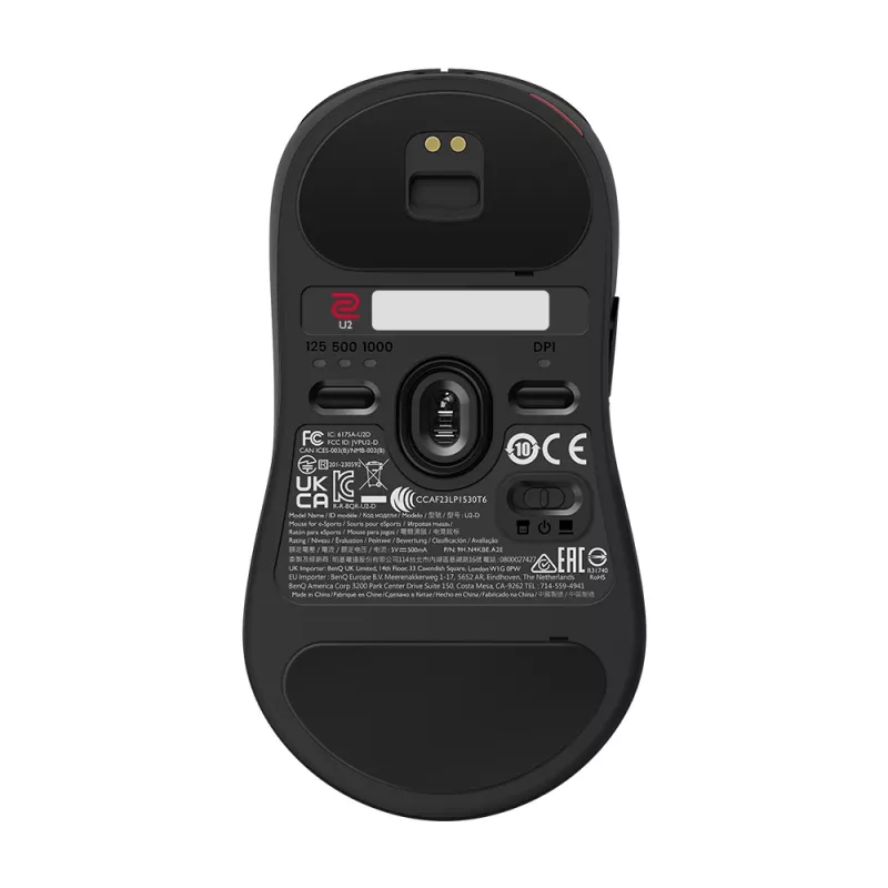 ZOWIE U2 pele Spēlēm Piemērota abām rokām RF Wireless Optiskā 3200 DPI