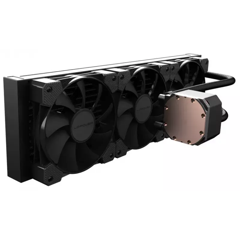 Viss-vienā šķidruma dzesētājs LC-Power LC-CC-360-B 12 cm Melns