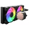 Universāls šķidruma dzesētājs LC-Power LC-CC-280-B-ARGB