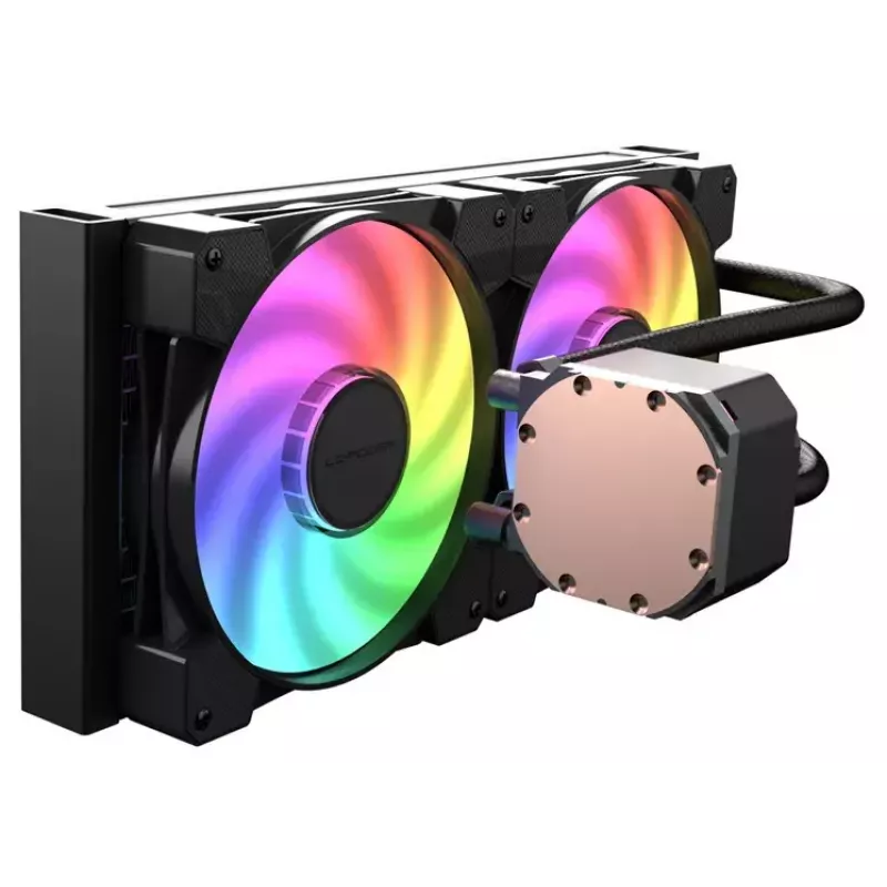 Universāls šķidruma dzesētājs LC-Power LC-CC-280-B-ARGB