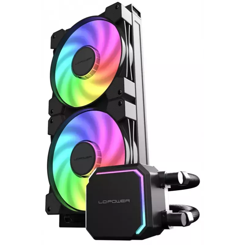 Universāls šķidruma dzesētājs LC-Power LC-CC-280-B-ARGB