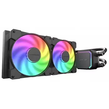 Universāls šķidruma dzesētājs LC-Power LC-CC-280-B-ARGB