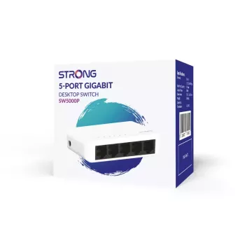 Strong SW5000P tīkla slēdzis Gigabit Ethernet 10/100/1000 5 porti