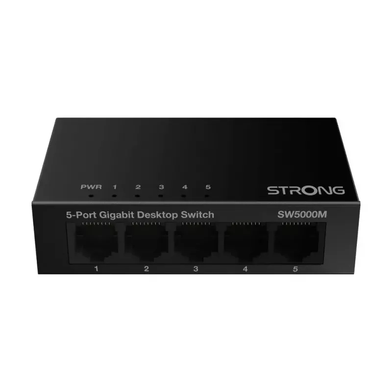 Strong SW5000M tīkla komutators Gigabit Ethernet 5 porti 10 Gbit/s