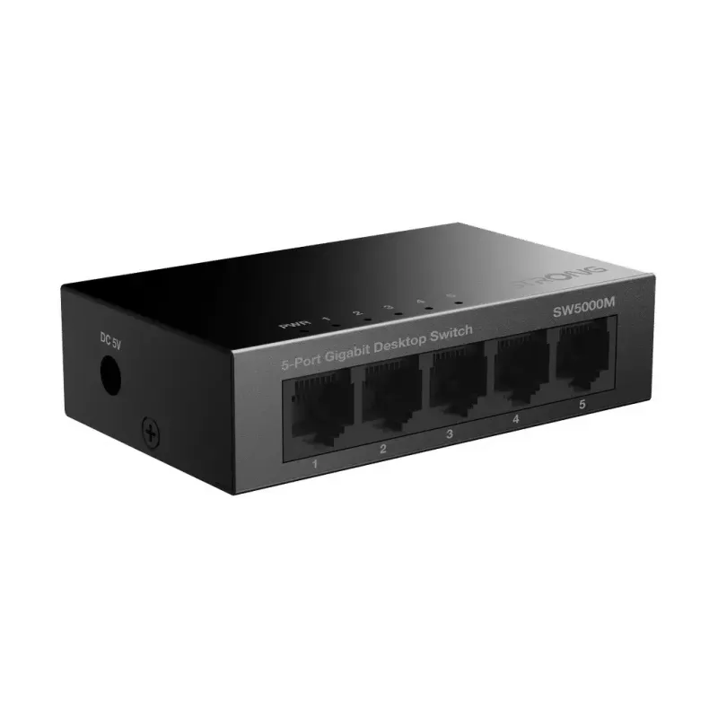 Strong SW5000M tīkla komutators Gigabit Ethernet 5 porti 10 Gbit/s