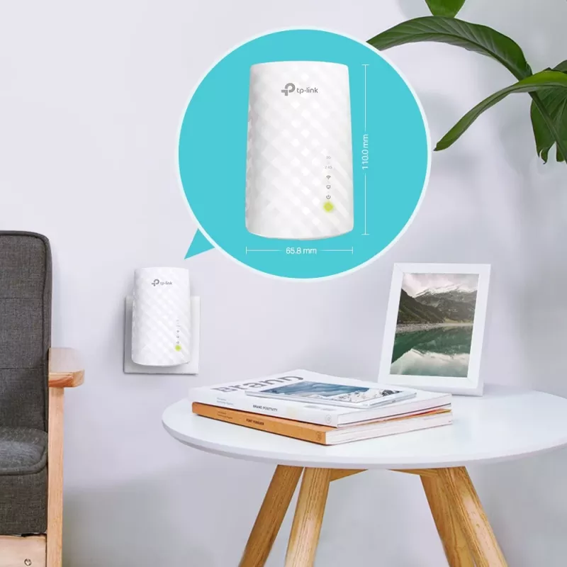 Tīkla retranslators TP-Link AC750 Wi-Fi diapazona paplašinātājs
