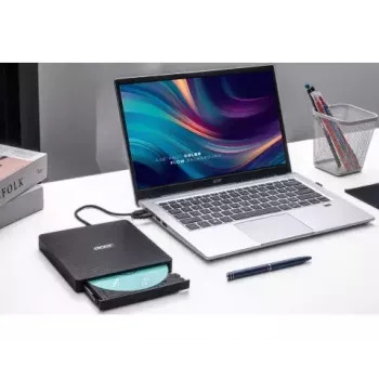 Optiskais diskdzinis Acer GP.ODD11.001 DVD±RW melns USB 3.2