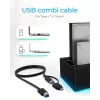 ICY BOX IB-127CL-U3 USB 3.2 Gen 1 (3.1 Gen 1) Type-B melns