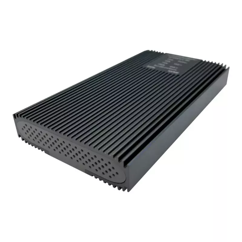 SSD korpuss LC-Power LC-DOCK-C-M2 2 M.2 diskdziņiem 10 Gbit/s Antracīts