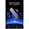 Ugreen 70336 saskarnes centrmezgls USB 3.2 Gen 1 (3.1 Gen 1) Type-C 5000 Mbit/s
