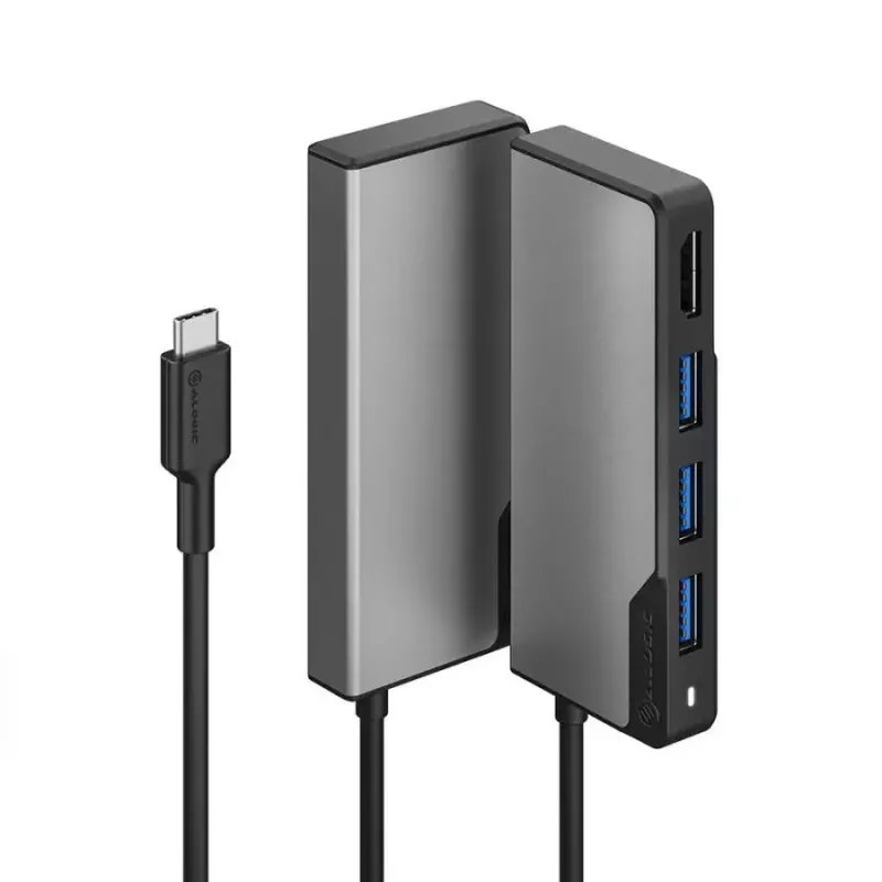 ALOGIC USB-C Fusion CORE 5-in-1 Hub V2 USB 3.2 Gen 1 Type-C 100W strāvas padeve