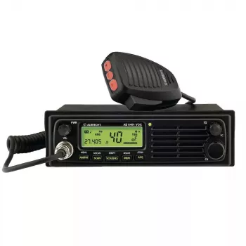 Auto CB radio Albrecht AE 6491 VOX LCD displejs 12/24 V