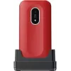 Mobilais tālrunis Doro Leva L20 4G, 2.8 collu ekrāns, sarkanbalts