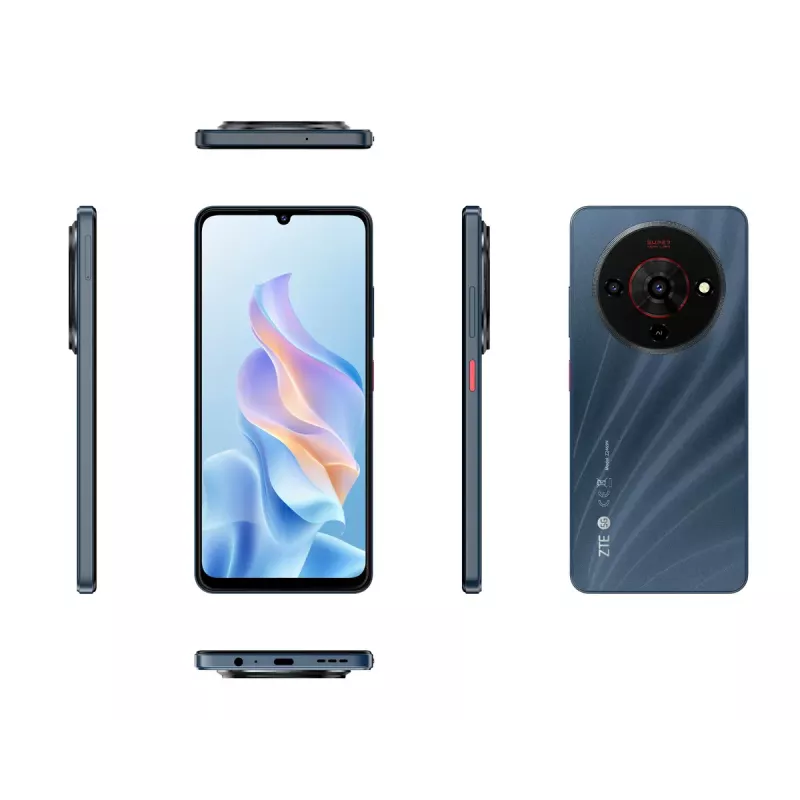 Viedtālrunis ZTE Blade A76 5G 6,75 collas 6 GB 128 GB Melns
