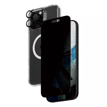 PanzerGlass® 3-in-1 privātuma aizsardzības komplekts iPhone 16 Pro Max