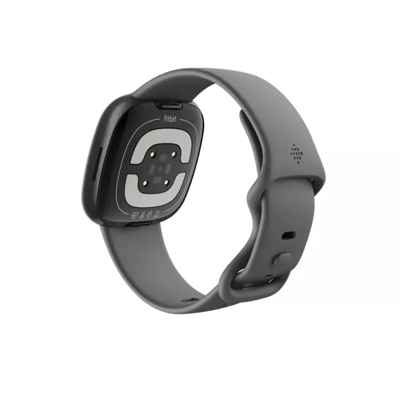 Viedpulkstenis Fitbit Sense 2 Digital Touchscreen Melns