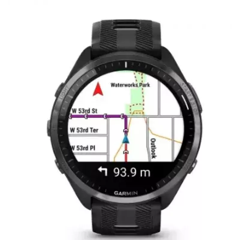 Viedpulkstenis Garmin Forerunner 965 Melns