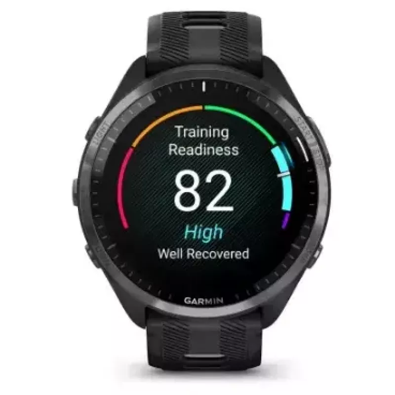 Viedpulkstenis Garmin Forerunner 965 Melns