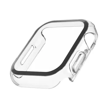 Belkin ScreenForce TemperedCurve 2-in-1 ekrāna aizsargs Apple Watch 4-9/SE 44/45 mm, caurspīdīgs