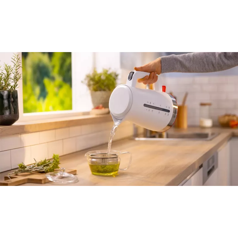 Bosch TWK4M221 elektriskā tējkanna 1,7 L 2400 W balta