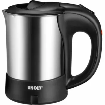 Unold 18575 elektriskā tējkanna 0.5 L 1000 W melna, nerūsējošais tērauds