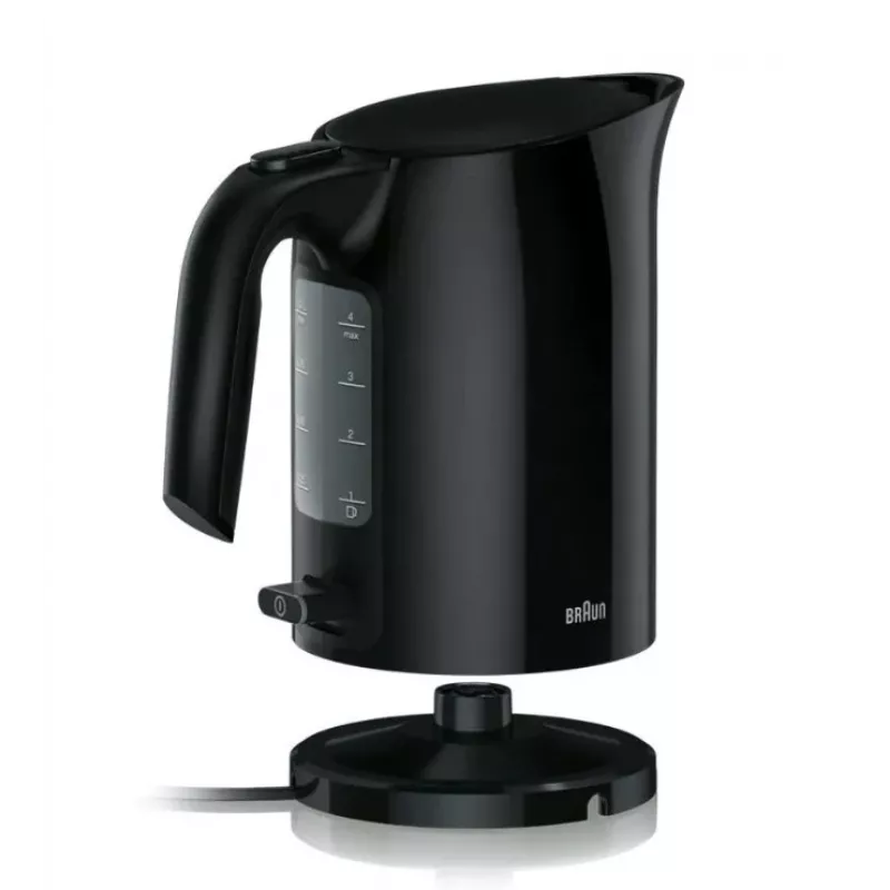 Braun PurEase WK 3000 BK elektriskā tējkanna 1 L 2200 W Melna