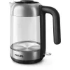 Philips 5000 sērijas Series 5000 HD9339/80 Stikla tējkanna, 1,7 L, 2200 W, stikls, nerūsējošais tērauds, ūdens līmeņa indikators, bezvadu