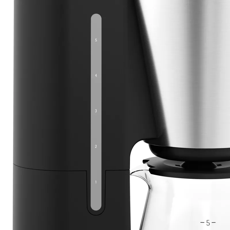 WMF KITCHENminis 0412270011 puspilnā automātā pilienveida kafijas automāts 0,625 L