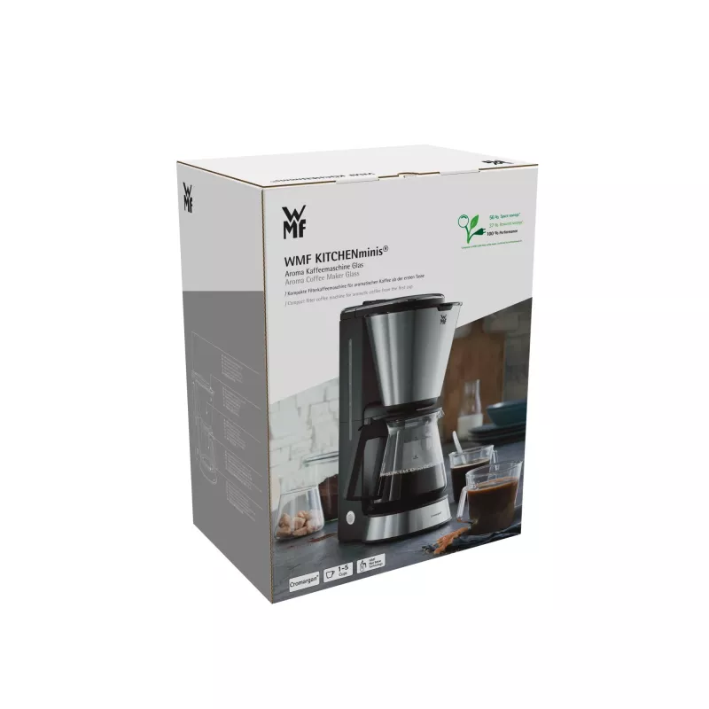 WMF KITCHENminis 0412270011 puspilnā automātā pilienveida kafijas automāts 0,625 L