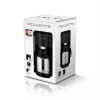 Coffee Maker Rowenta 1.25L Milano Silver Melns CT3818