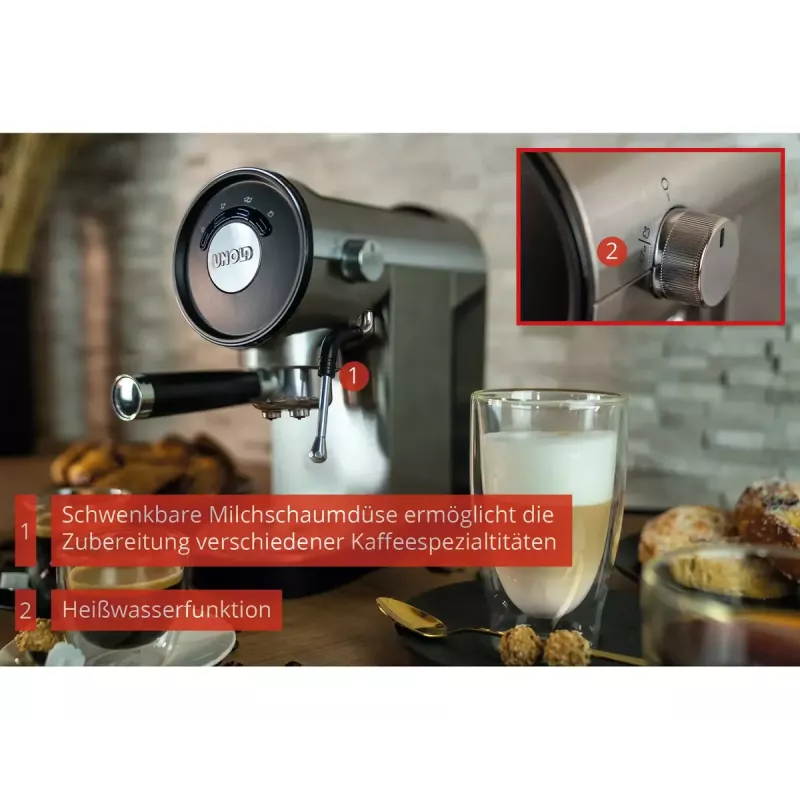 Unold Piccopresso Espresso kafijas automāts 0,9 L