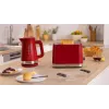Grauzdētājs Bosch TAT4M224 2 šķēlēm 950 W Sarkans Nerūsējošais tērauds