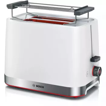 Tosteris Bosch TAT4M221 2 šķēlēm 950 W Balts Nerūsējošais tērauds