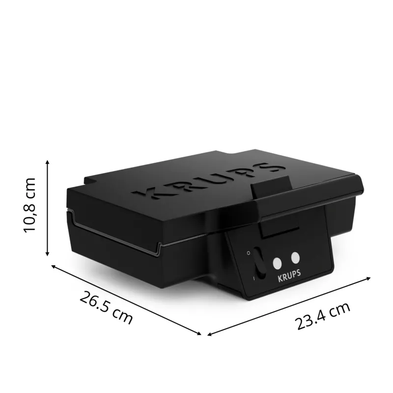 Krups FDK Iconic FDK462 sviestmaižu gatavotājs 850 W melns