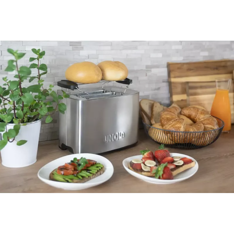 Tosteris Unold Tom 38266 4 šķēlēm no nerūsējošā tērauda 1200 W